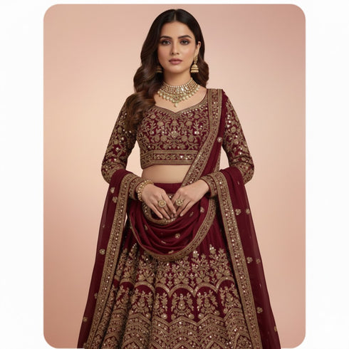 Satpara-Oval Multi Necklace Set