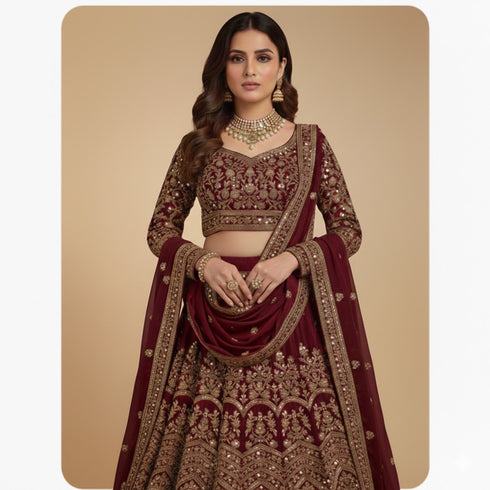 Satpara-Oval Multi Necklace Set